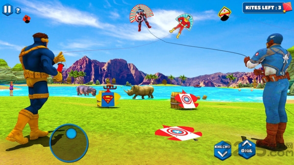 超级英雄风筝战 超级英雄风筝战