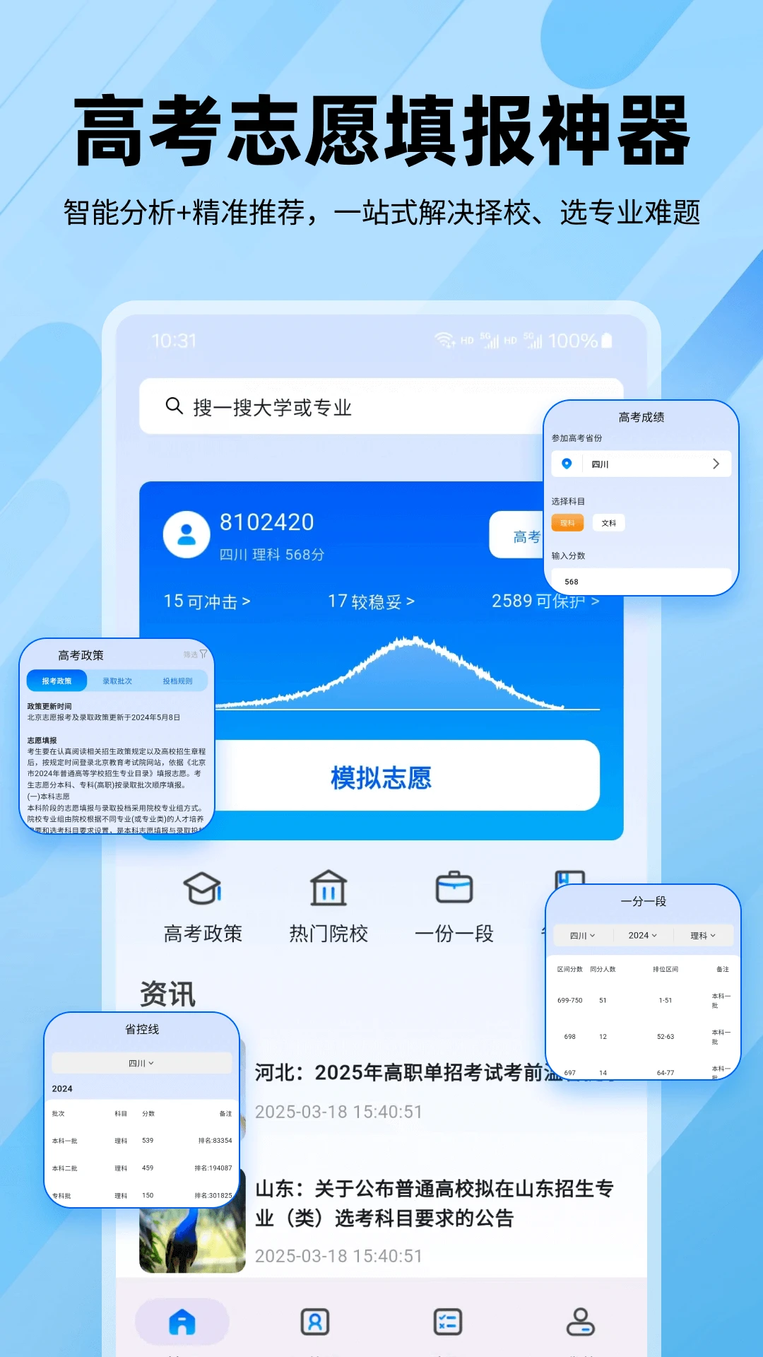 志愿填报高考排名 志愿填报高考排名