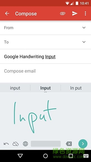 Google Handwriting Input
