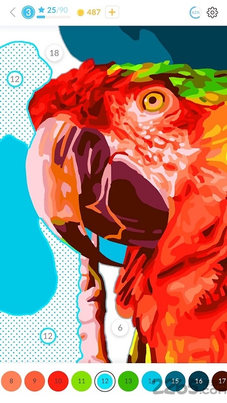 四月染色最新中文手机版(April Coloring)