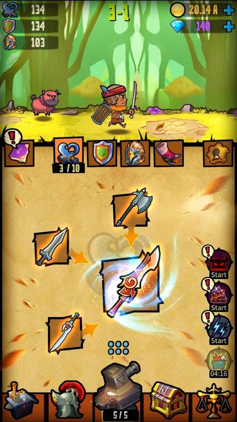 Merge And Forge: Idle Weapon Master