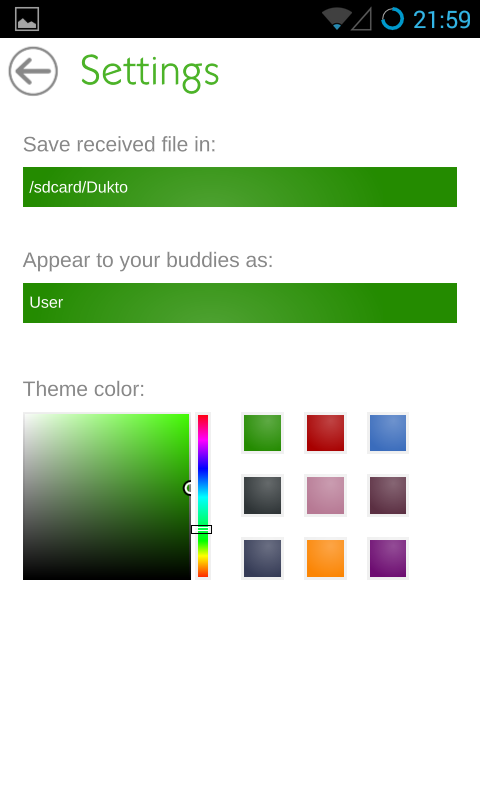 Dukto(局域网文件传输) Dukto(局域网文件传输)