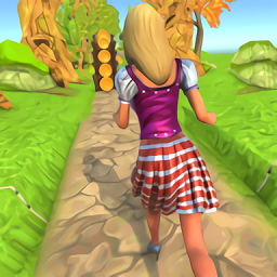 Princess Jungle Runner - Subway Jungle Game