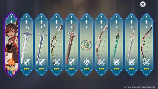 原神愿望模拟器 最新版v4.0