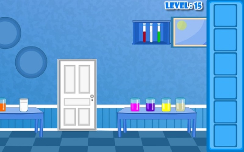 Bluish Escape(湛蓝逃亡游戏)