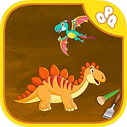 恐龙考古化石Dinosaur Bone Discover
