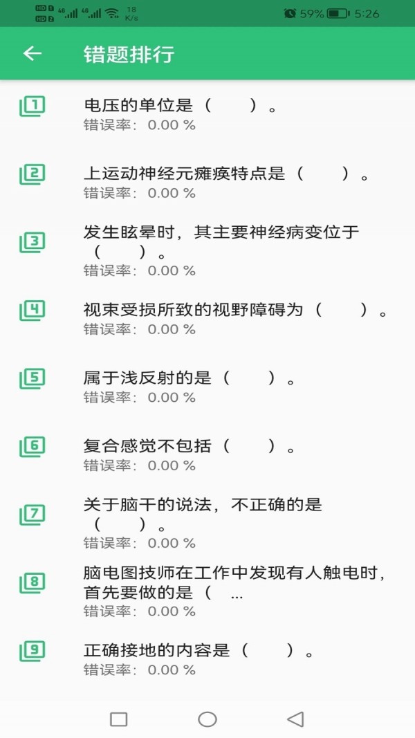 神经电生理脑电图技术中级