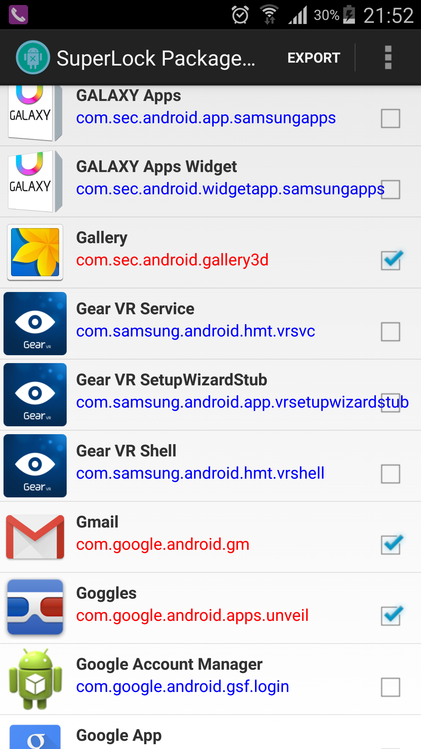 Package Disabler Pro(禁用三星预装程序神器)
