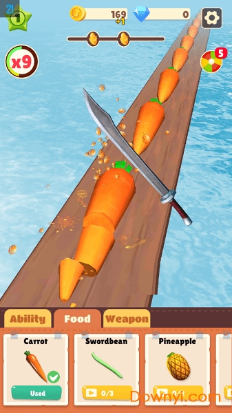 闲置完美切碎游戏