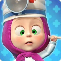 Masha Bear: Vet Games
