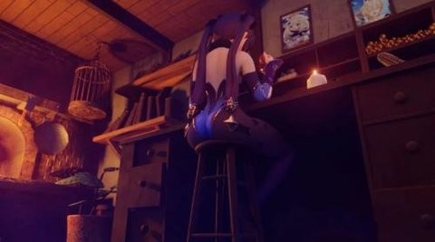 ViciNeko原神刻晴大战史莱姆