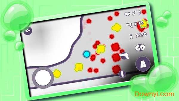 Biological Maze Warfare