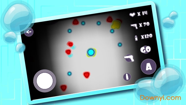 Biological Maze Warfare