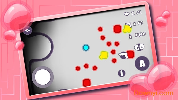 Biological Maze Warfare