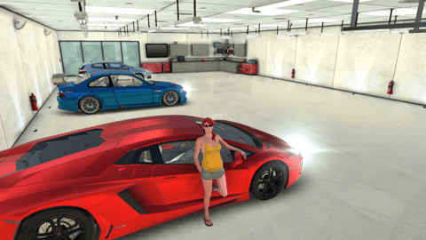 Drift Simulator: Aventador