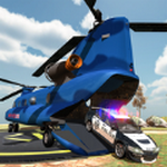 Police Cargo Plane Cars Transport