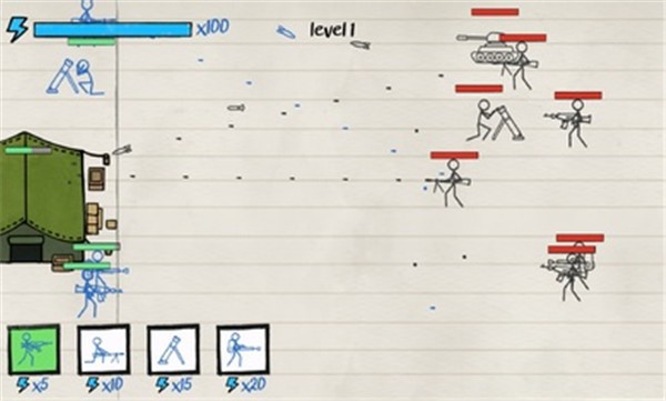 火柴人纸上战争 火柴人纸上战争