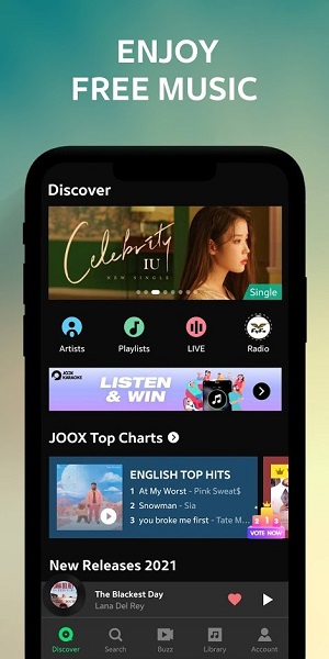 joox music泰国版