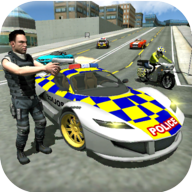 Real Car Driving: Police Games