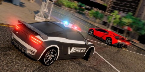 正义警察警车驾驶