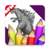 涂色哥斯拉app