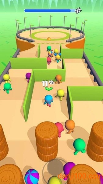 豆豆人淘汰赛手游(Run Royale)