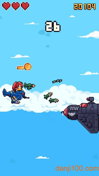 像素女孩飞机 像素女孩飞机