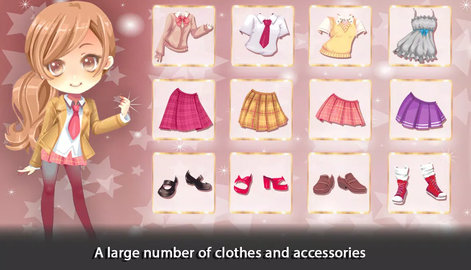 Chibi动漫女孩装扮