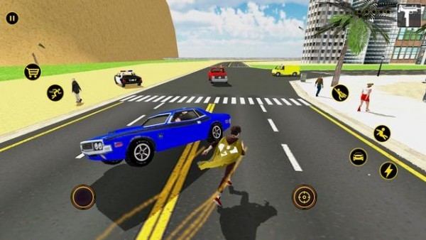 Super Flying Unlimited Speed Hero : Vegas Speed St