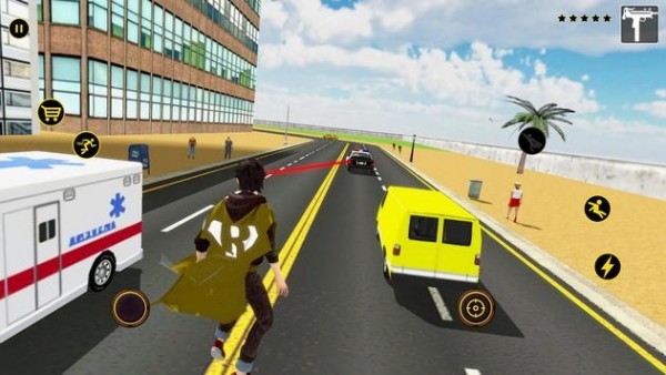 Super Flying Unlimited Speed Hero : Vegas Speed St