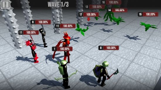 Stickman Raid: Warriors Legends