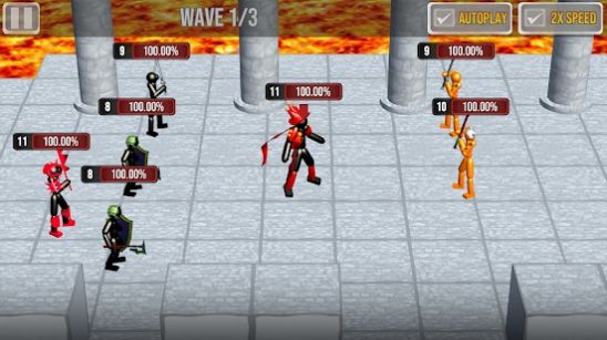 Stickman Raid: Warriors Legends