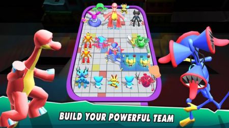 合并蓝色怪物战斗奔跑 合并蓝色怪物战斗奔跑