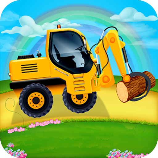 迷你火车与挖掘机