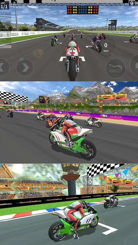 真实摩托赛车手游