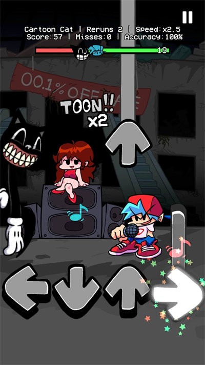 黑色星期五之夜卡通猫模组手机版