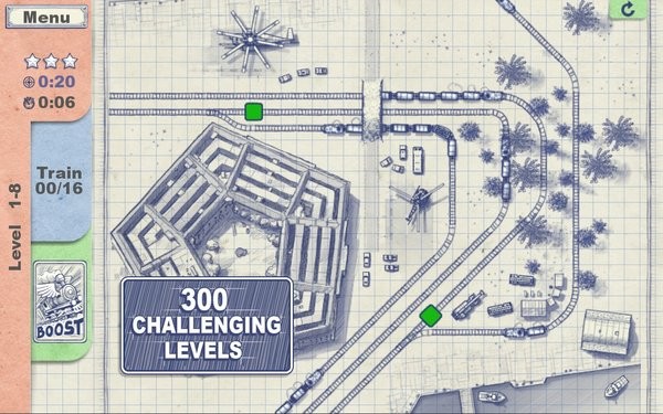 Paper Train: Railway Traffic