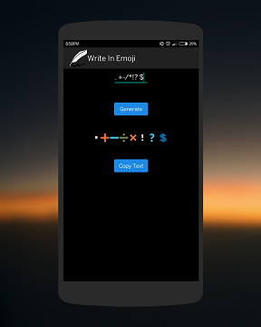 Write In Emoji(Emoji书写)