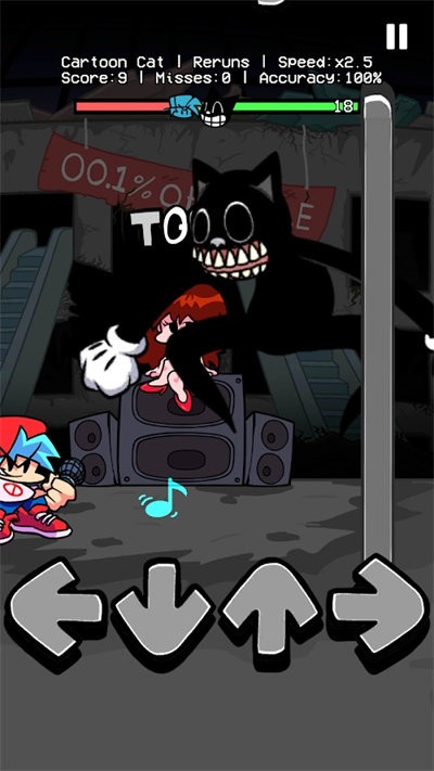 黑色星期五之夜卡通猫模组手机版