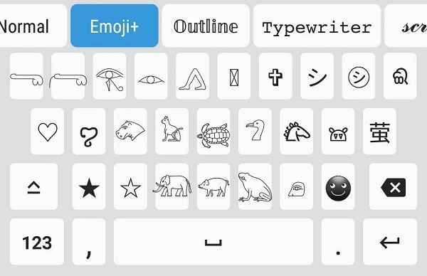 Fonts Emoji Keyboard键盘软件