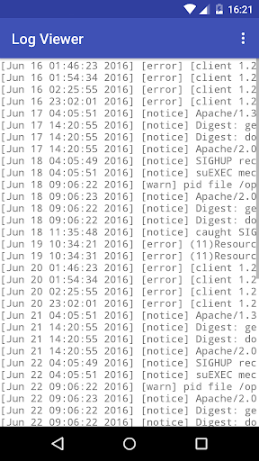 Log Viewer(日志查看器) Log Viewer(日志查看器)