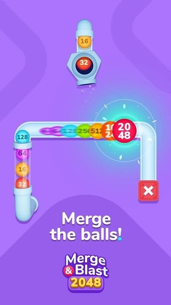 合并与爆炸2048(Merge & Blast 2048)