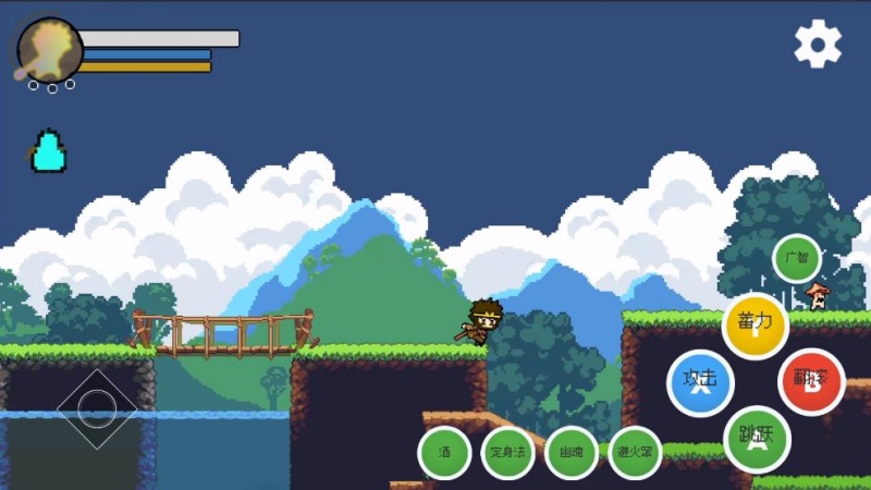 横版像素黑神话悟空