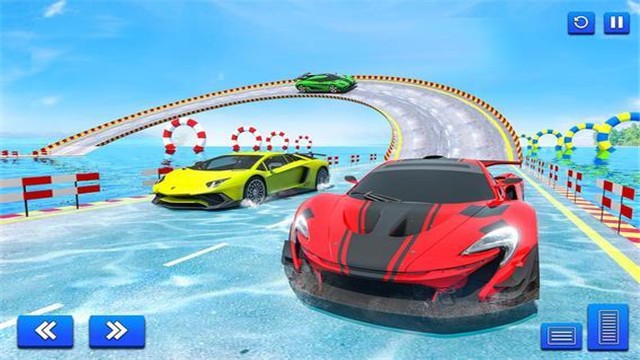 Water Surfing Car Stunts(水上车特技)