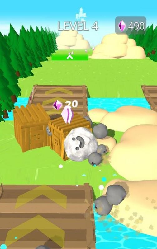 巨石滚滚(Boulder Run)