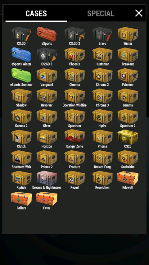 cs2开箱模拟器手机版 cs2开箱模拟器手机版