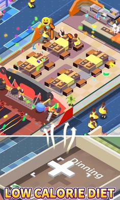 健身俱乐部大亨免费内购版(Fitness Club Tycoon)