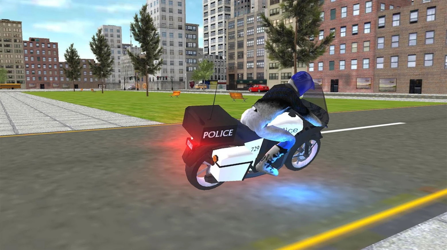 真实警察摩托车模拟器(Police Motorbike Sim 2020)