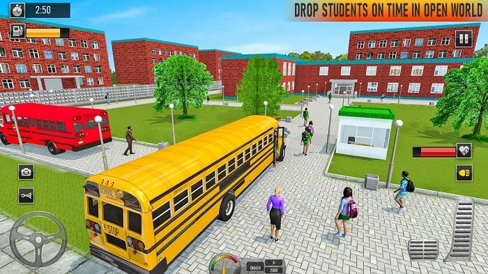 校车驾驶巴士(School Bus Coach Simulator 3D)