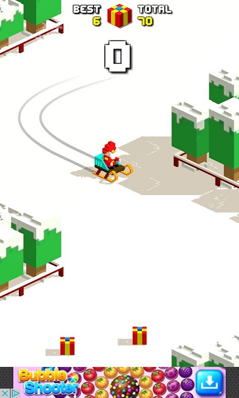 Santa像素滑雪冒险 Santa像素滑雪冒险